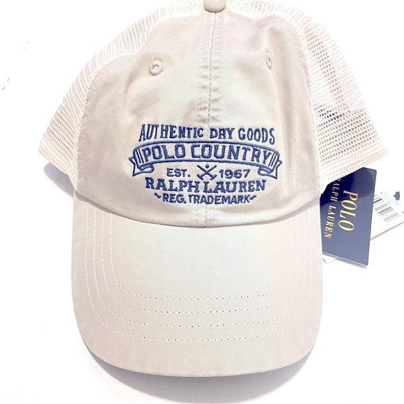 Polo Ralph Lauren Polo Country Mesh Trucker Hat Vintage Cap Sportsman Wildlife - Picture 3 of 5
